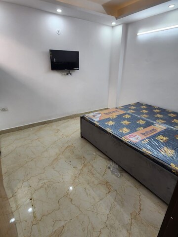 Bedroom in 1 BHK Builder Floor at Freedom Fighters Enclave – for Rent
