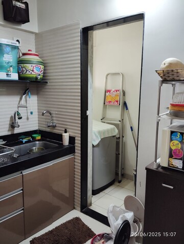 Kitchen in 2 BHK Apartment at Cosmos Jewels, Ghodbunder Road – for Rent