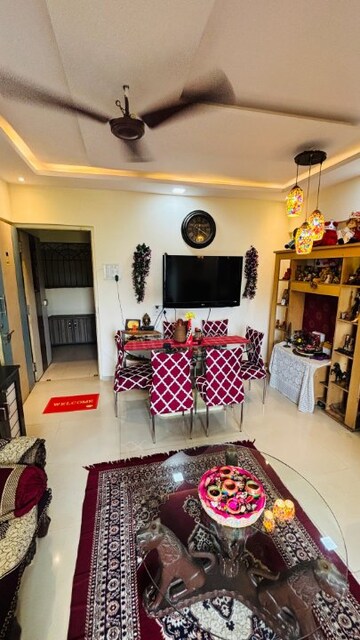 Living Room in 2 BHK Apartment at Yuvraj Bonzer Carnival, Kharghar – for Sale