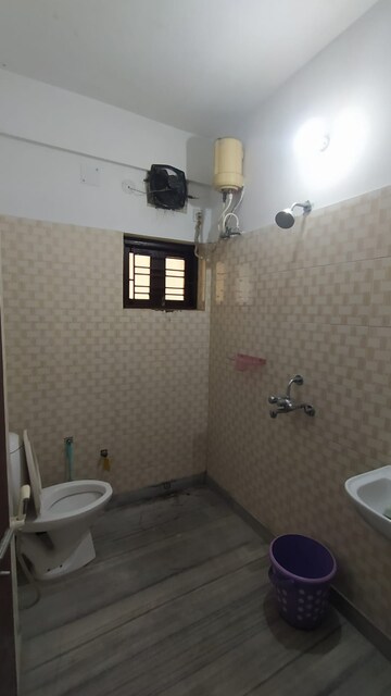Bathroom in 2 BHK Apartment at Unique Parkwoods, Rajarhat – for Rent