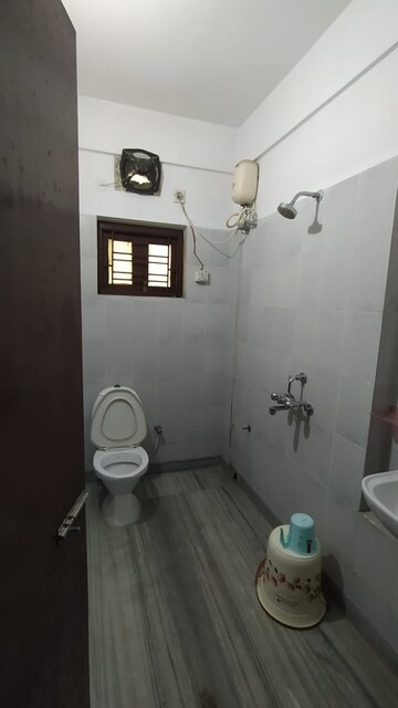Bathroom in 3 BHK Apartment at Clubtown Paradise, Rajarhat – for Rent