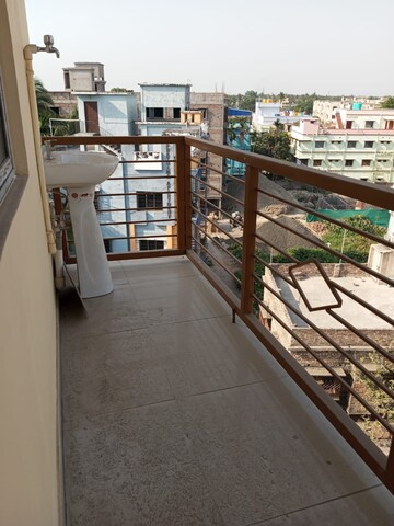 Balcony in 3 BHK Apartment at Clubtown Paradise, Rajarhat – for Rent