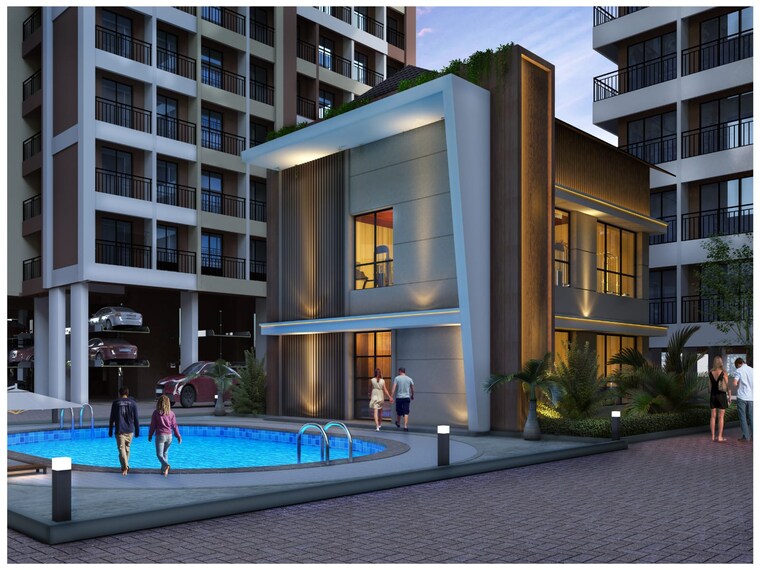 Exterior View, dhanlaxmi-dhananjay-hill-view 2 Bedroom 866 Sq.Ft. Apartment In Nalasopara West Palghar 8958812