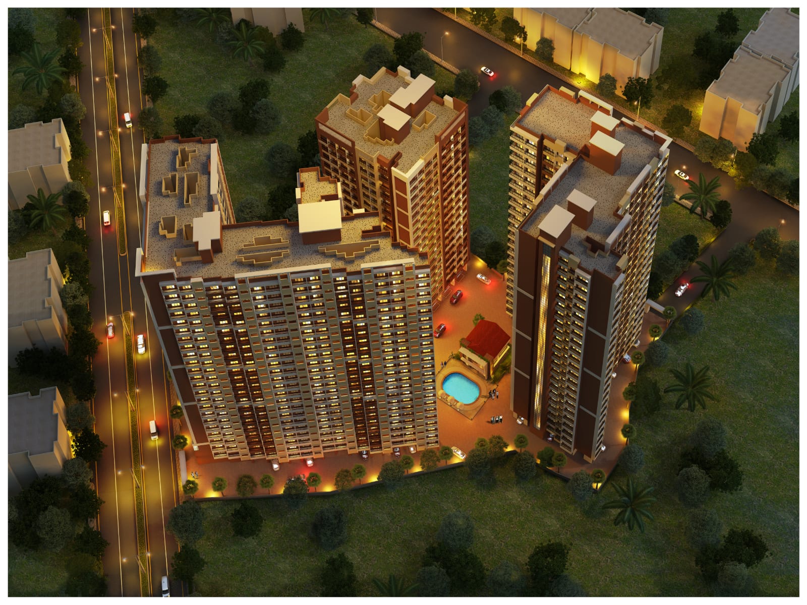 2 BHK Apartment For Sale in Dhanlaxmi Dhananjay Hill View