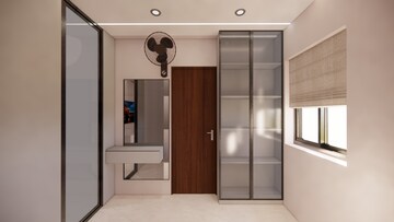 Living Room in 2.5 BHK Apartment at SMR Vinay Classic, Kondapur – for Rent