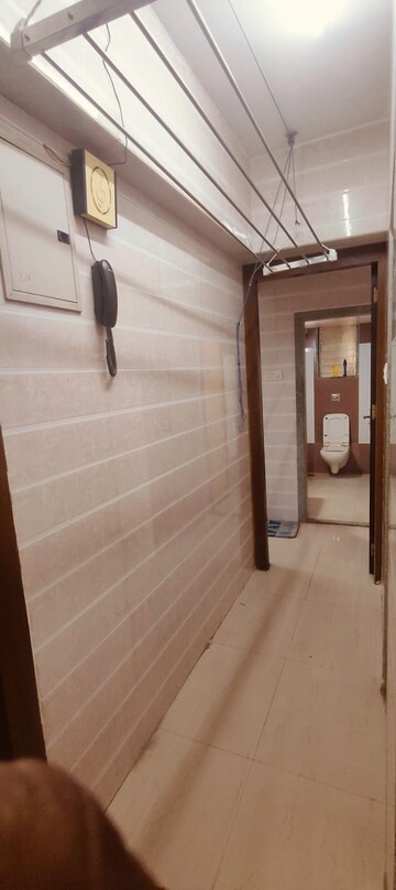 Washroom in 2 BHK Apartment at Shiv Om CHS, Chandivali – for Rent