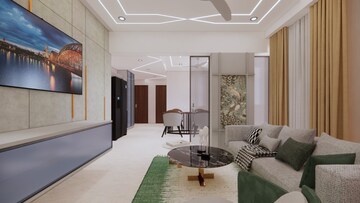 Living Room in 2.5 BHK Apartment at SMR Vinay Classic, Kondapur – for Rent