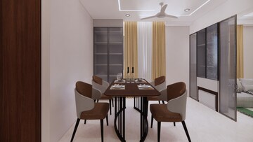 Living Room in 2.5 BHK Apartment at SMR Vinay Classic, Kondapur – for Rent