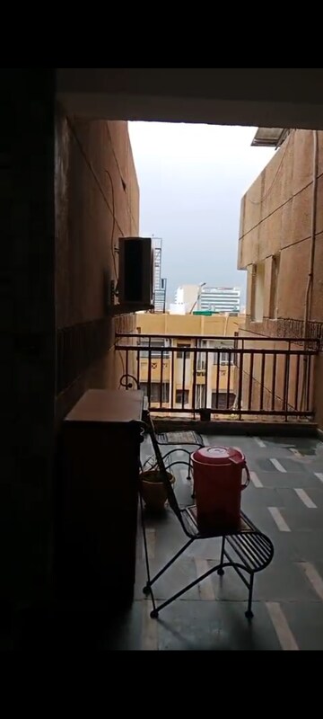 Balcony in 3 BHK Apartment at St Anns Apartments, Sector 7 Dwarka – for Rent