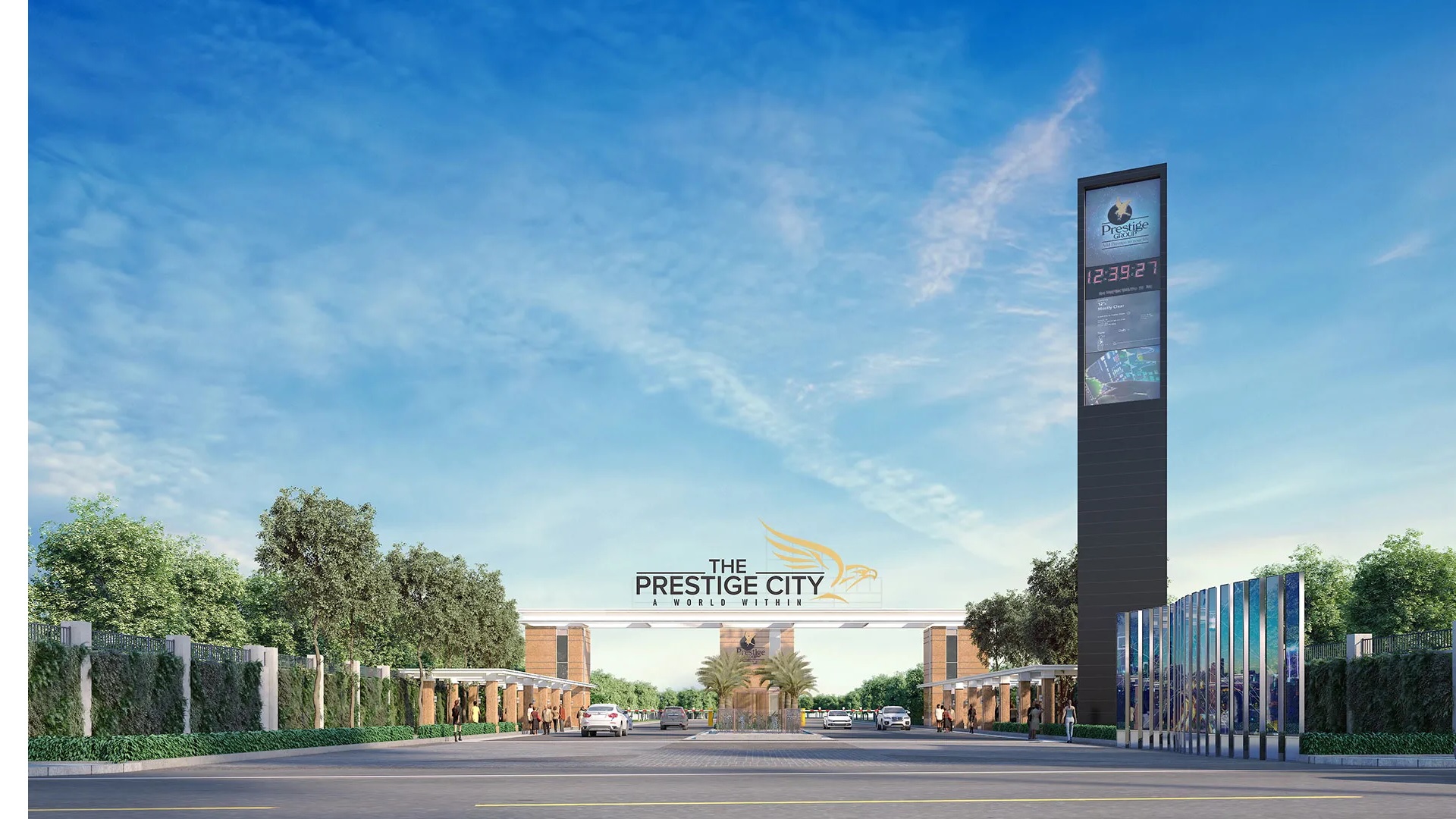 2 BHK 1245 Sq.Ft. Apartment in Meridian Park At The Prestige City