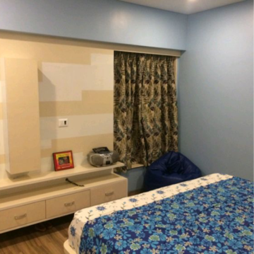 Bedroom in 2 BHK Apartment at Rizvi Oak, Malad East – for Rent