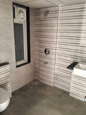 Bathroom in 3 BHK Apartment at Goel Ganga Utopia, Bavdhan – for Rent