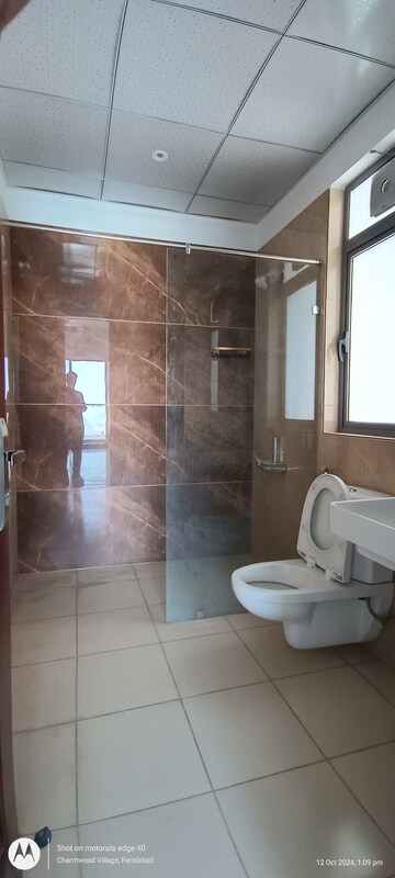 Bathroom in 3.5 BHK Apartment at Ahinsha Naturez Park, Sector 41 – for Sale