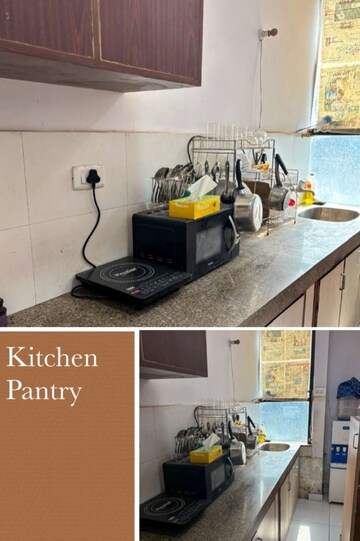 Kitchen in  Office Space at Levana Cyber Heights, Vibhuti Khand – for Rent