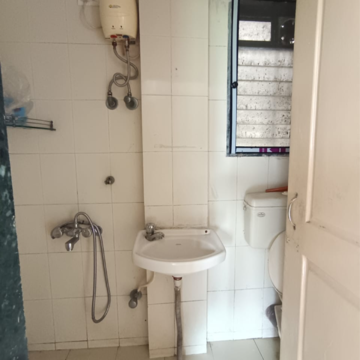Bathroom in 1 BHK Apartment at Swapnapurti CHS Tilak Nagar, Lok Manya Tilak Terminus Yard – for Rent