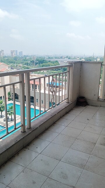 Balcony in 3 BHK Apartment at Emaar Palm Hills, Sector 77 – for Rent