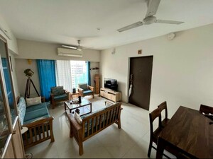 Living Room in 2 BHK Apartment at Marathon Cosmos, Mulund West – for Sale