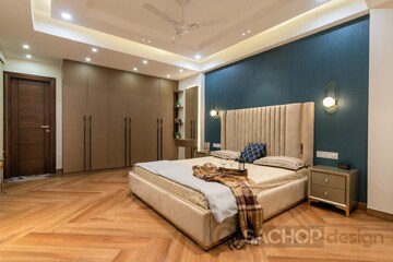 Bedroom in 4 BHK Builder Floor at Eros Rosewood Villas, Sector 50 – for Rent