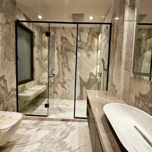 Kitchen in 5 BHK Builder Floor at Greater Kailash I – for Sale