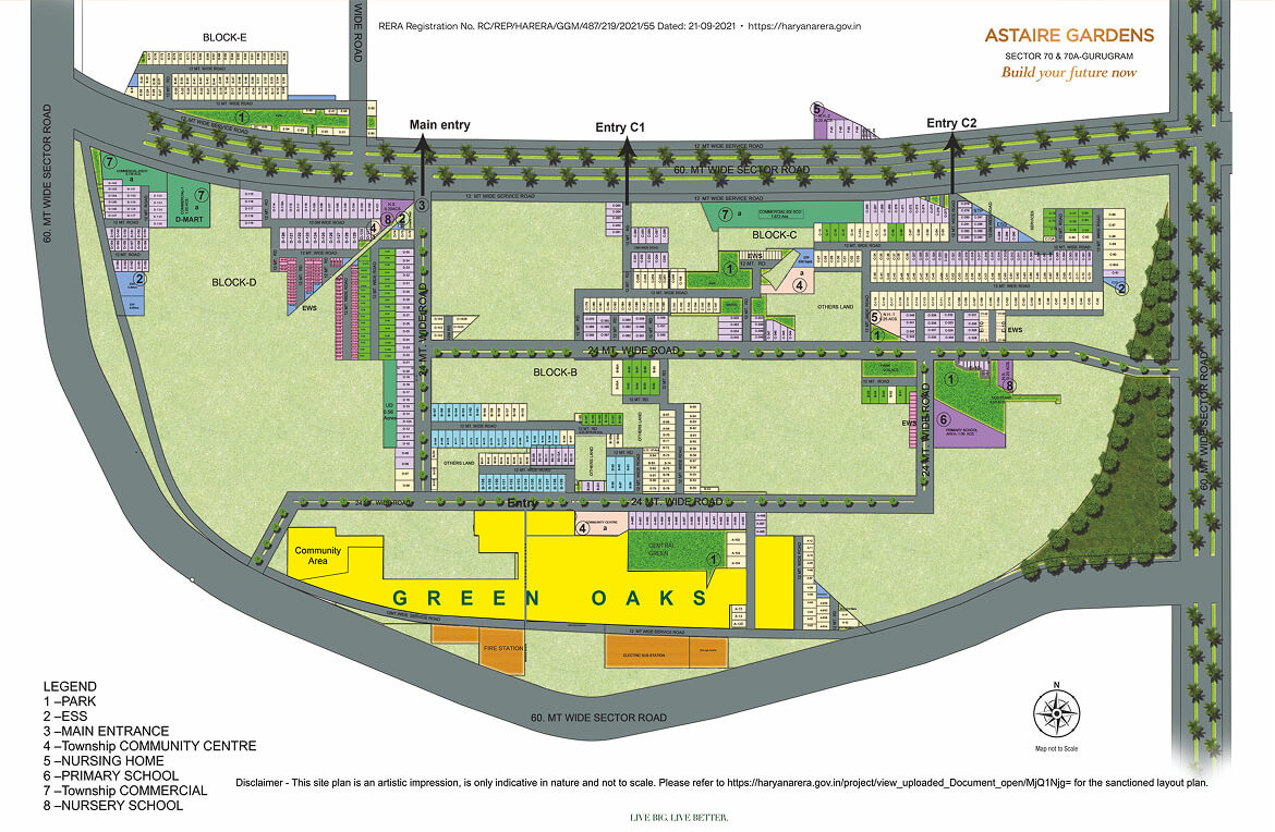 Plot For Sale in BPTP Astaire Gardens