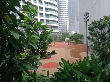 Balcony in 3 BHK Apartment at Lodha World Crest, Worli – for Rent