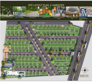  Plot – Exterior View View at Nadergul - for Sale