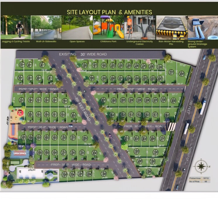 Exterior View, nadergul  152 Sq.Yd. Plot In Nadergul Hyderabad 8959137