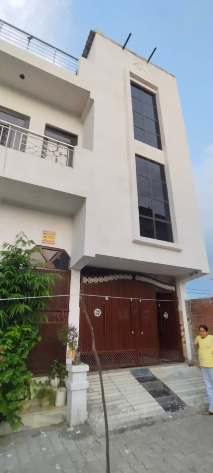 Exterior View, bharat-city 3 Bedroom 120 Sq.Yd. Builder Floor In Duhai Ghaziabad 8959148