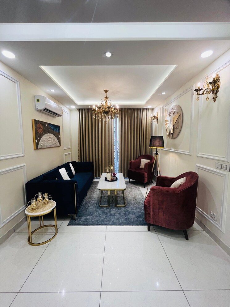 Living Room, the-suman-marvelous 3 Bedroom 1895 Sq.Ft. Apartment In Ramgarh Bhudda Zirakpur 8959195