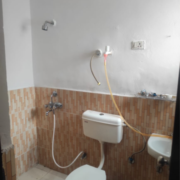 Bathroom in 2 BHK Apartment at Apex Our Homes, Garoli Kalan – for Rent