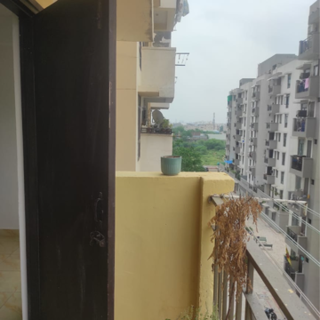 Balcony in 2 BHK Apartment at Apex Our Homes, Garoli Kalan – for Rent