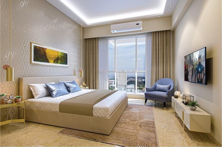 Bedroom, lodha-seaview 3 Bedroom 2259 Sq.Ft. Apartment In Malabar Hill Mumbai 8959201