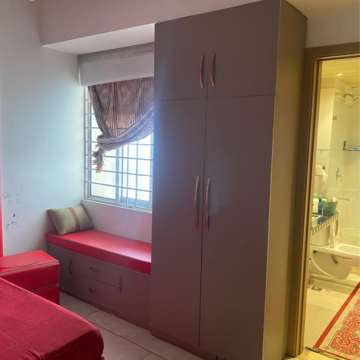 Living Room in 4 BHK Apartment at DLF New Town Heights I, Sector 90 – for Sale