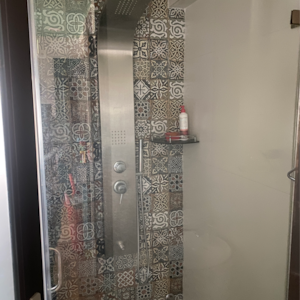 Bathroom in 4 BHK Apartment at DLF New Town Heights I, Sector 90 – for Sale