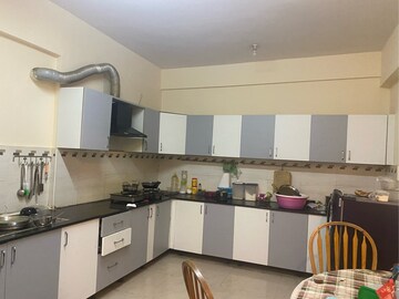 Kitchen in 3 BHK Apartment at Amruthas Sparkling Nest, Mahadevpura – for Rent