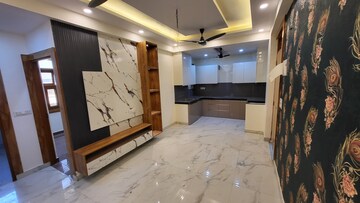 Kitchen in 3 BHK Builder Floor at Knowledge Park V Greater Noida – for Sale