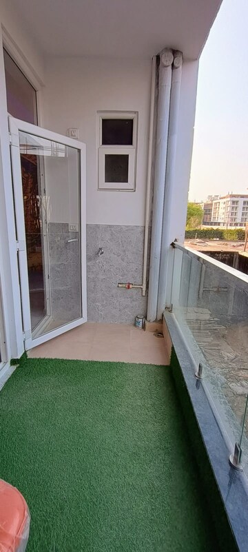 Balcony in 3 BHK Builder Floor at Knowledge Park V Greater Noida – for Sale