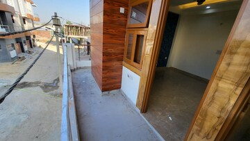 Balcony in 3 BHK Builder Floor at Knowledge Park V Greater Noida – for Sale