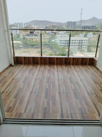 Balcony in 1 BHK Apartment at Hinjewadi – for Rent