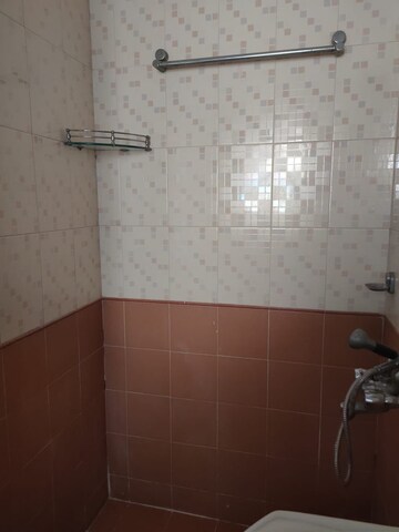 Bathroom in 2 BHK Apartment at Riddhi Garden, Malad East – for Rent