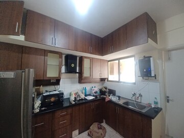 Kitchen in 2 BHK Apartment at Shriram White House, Rt Nagar – for Rent