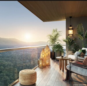 Balcony in 2 BHK Apartment at Piramal Revanta, Mulund West – for Sale