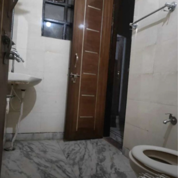 Attached Bathroom in 2 BHK Builder Floor at New Industrial Township 3 – for Sale