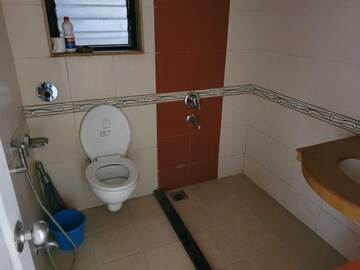 Bathroom in 3 BHK Apartment at Rohan 10 Kasturkunj, Ashok Nagar – for Sale