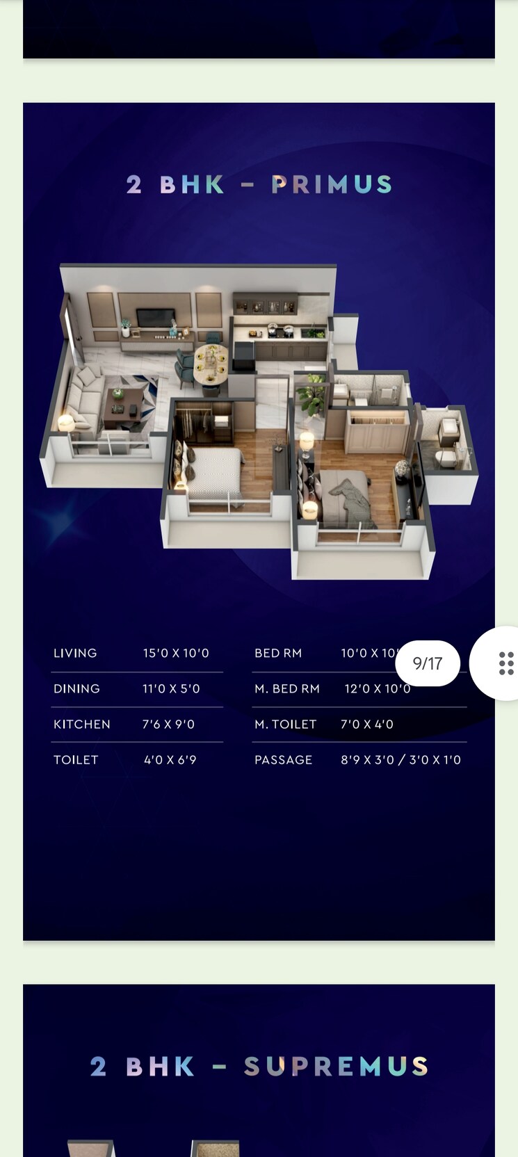 Floor Plan, lively-kalpavruksha-oneness 1 Bedroom 740 Sq.Ft. Apartment In Sector 19 Taloja Navi Mumbai 8959356