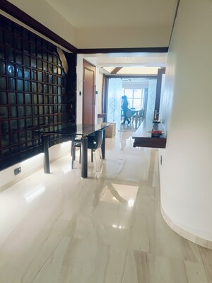 Building Lobby in 4 BHK Apartment at Rustomjee 9 JVPD, Juhu – for Sale