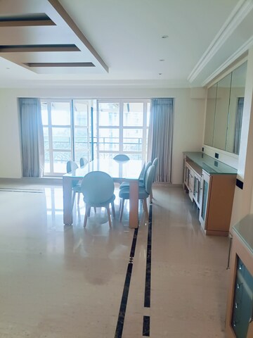 Living Room in 4 BHK Apartment at Rustomjee 9 JVPD, Juhu – for Sale