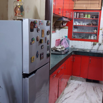 Balcony in 2 BHK Builder Floor at Ashoka Enclave 3, Subash Nagar – for Rent