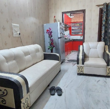 Bedroom in 2 BHK Builder Floor at Ashoka Enclave 3, Subash Nagar – for Rent