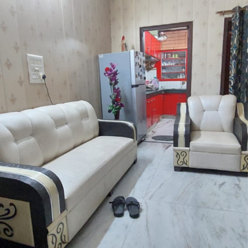 Bedroom in 2 BHK Builder Floor at Ashoka Enclave 3, Subash Nagar – for Rent